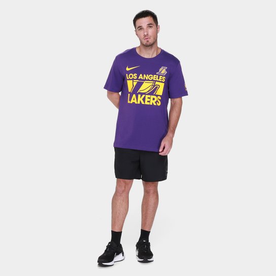 Camiseta NBA Nike Los Angeles Lakers Masculina