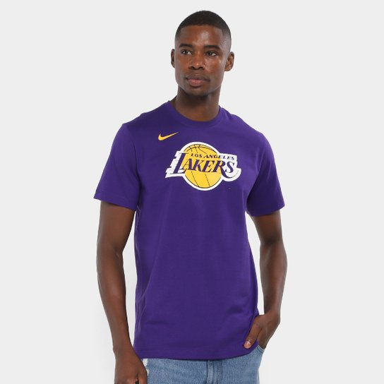 Camiseta NBA Nike Los Angeles Lakers Masculina