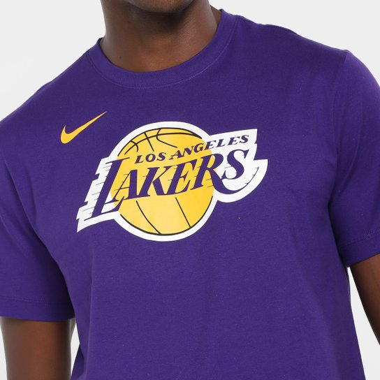 Camiseta NBA Nike Los Angeles Lakers Masculina
