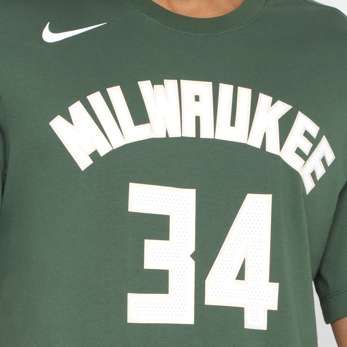 Camiseta NBA Nike Milwaukee Bucks Giannis Antetokounmpo Nº 34