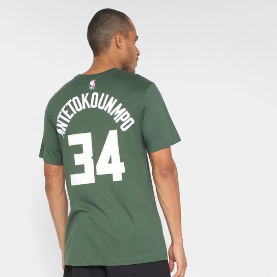 Camiseta NBA Nike Milwaukee Bucks Masculina