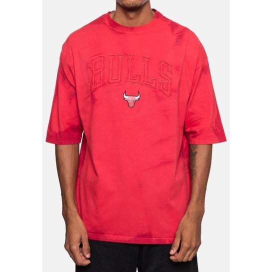 Camiseta NBA Oversize Chicago Bulls Masculino