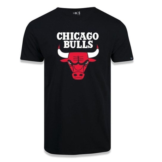 Camiseta New Era Chicago Bulls Basic Logo NBA