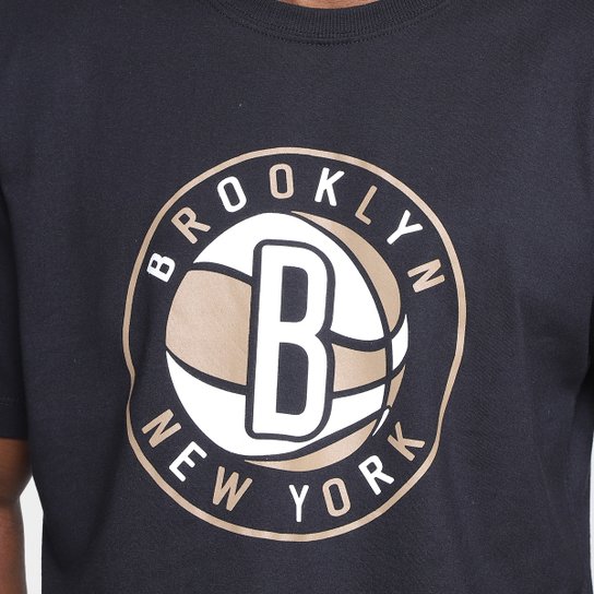 Camiseta New Era Core Brooklyn Nets Masculina