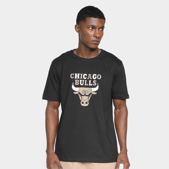 Camiseta New Era Core Chicago Bulls Masculina