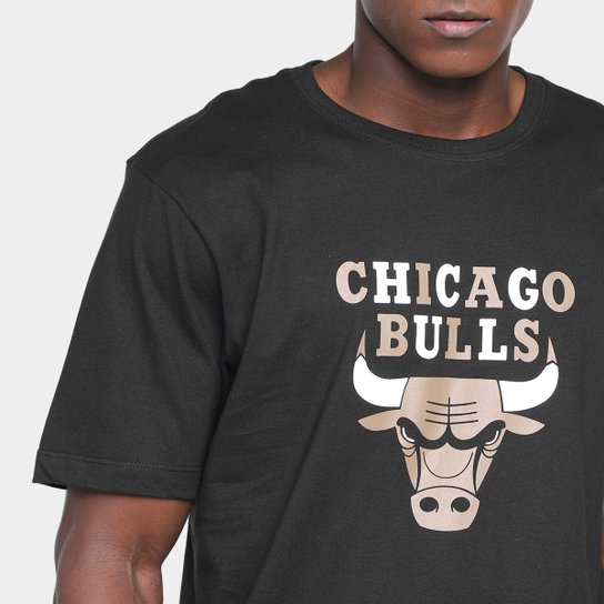 Camiseta New Era Core Chicago Bulls Masculina
