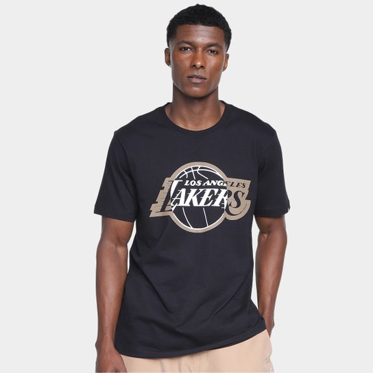 Camiseta New Era Core Los Angeles Lakers I Masculino