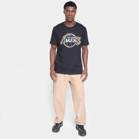 Camiseta New Era Core Los Angeles Lakers I Masculino