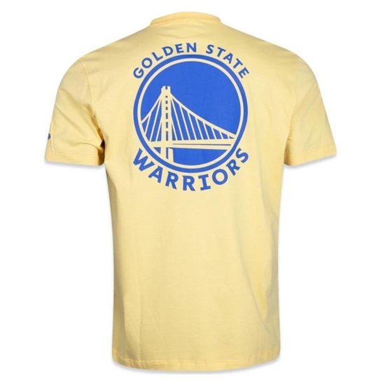 Camiseta New Era Golden State Warriors Core Amarelo