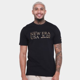Camiseta New Era Heritage Blk Masculina