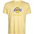 Camiseta New Era Logo History Los Angeles Lakers Masculina - Amarelo