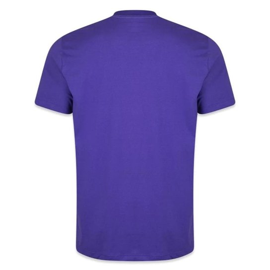 Camiseta New Era Los Angeles Lakers All Building Roxo
