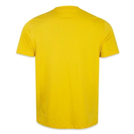 Camiseta New Era Los Angeles Lakers Core Amarelo