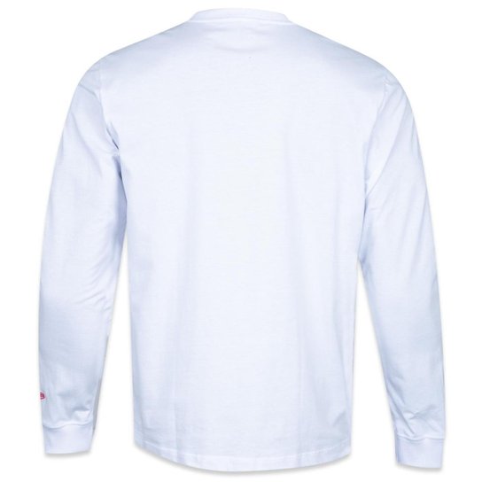 Camiseta New Era Manga Longa NBA Chicago Bulls Institutional Style