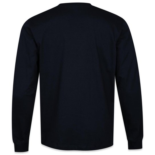 Camiseta New Era Manga Longa NBALos Angeles Lakers Institutional Style Masculino