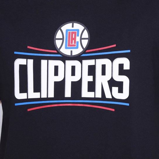 Camiseta New Era NBA Los Angeles Clippers Logo Masculina