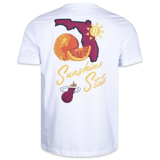 CAMISETA NEW ERA NBA MIAMI HEAT CORE CITY ICONS