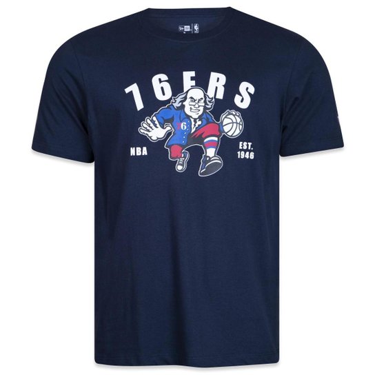 CAMISETA NEW ERA NBA PHILADELPHIA 76ERS GOLF CULTURE