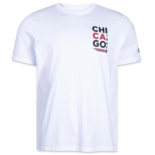 Camiseta New Era NBAChicago Red Bulls Sport Performance Masculino