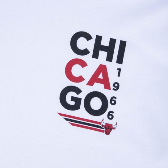 Camiseta New Era NBAChicago Red Bulls Sport Performance Masculino