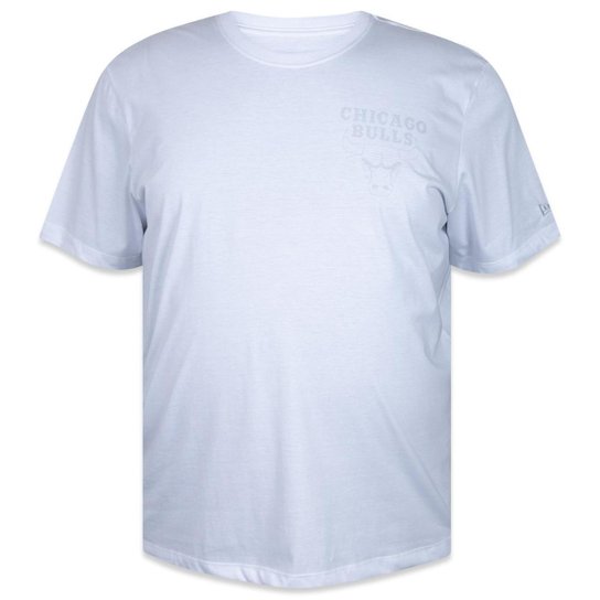Camiseta New Era Plus Size Regular NBAChicago Red Bulls Masculino