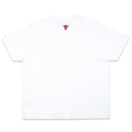 Camiseta New Era Plus Size Regular NBAChicago Red Bulls Masculino