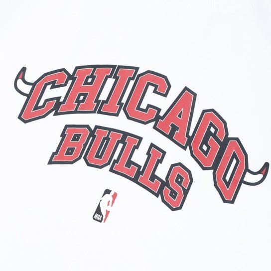 Camiseta New Era Plus Size Regular NBAChicago Red Bulls Masculino