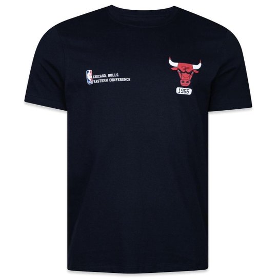 Camiseta New Era Regular Chicago Bulls Hiphop