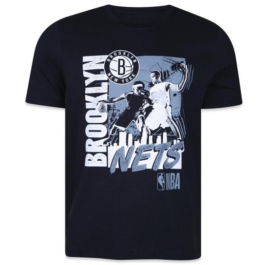 CAMISETA NEW ERA REGULAR NBA BROOKLYN NETS CORE