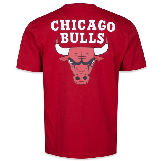 Camiseta New Era Regular NBA Chicago Bulls Core