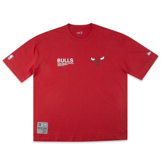 Camiseta New Era  Regular NBA Chicago Bulls Institutional Style