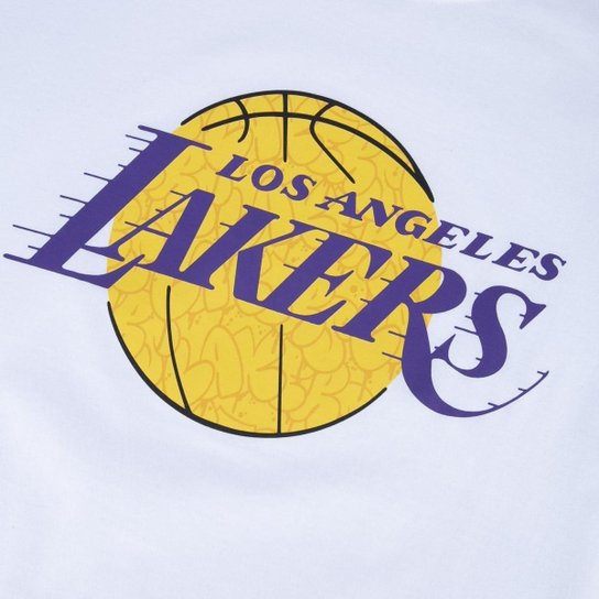 CAMISETA NEW ERA REGULAR NBA LOS ANGELES LAKERS WORLD OF LOGOS
