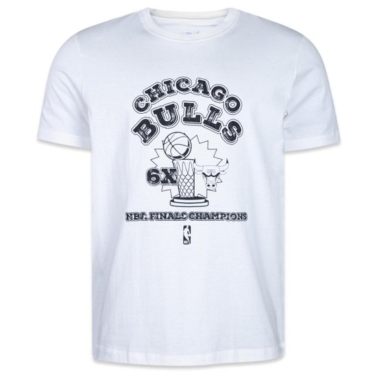 Camiseta New Era Regular NBAChicago Red Bulls Core Masculino