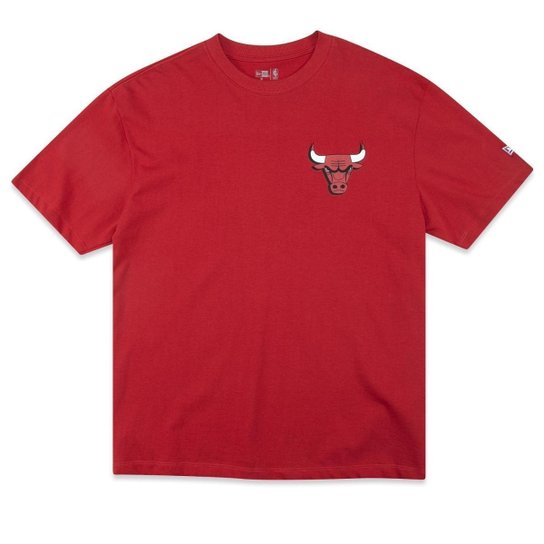 Camiseta New Era Regular NBAChicago Red Bulls Core Street Masculino