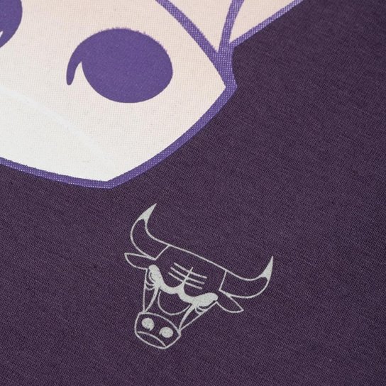 Camiseta New Era Regular NBAChicago Red Bulls Sunset Masculino