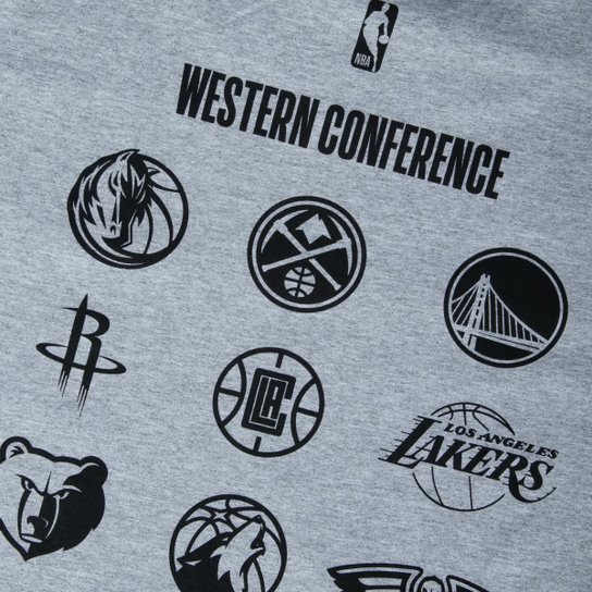 Camiseta New Era Regular NBACore Masculino