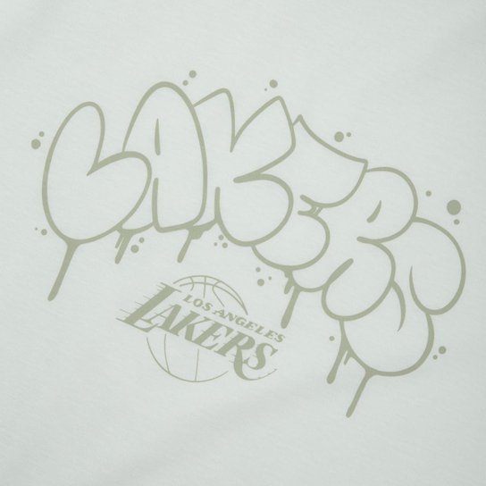 Camiseta New Era Regular NBALos Angeles Lakers Hip Hop Masculino