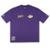 Camiseta New Era Regular NBALos Angeles Lakers Institutional Style Masculino - Roxo