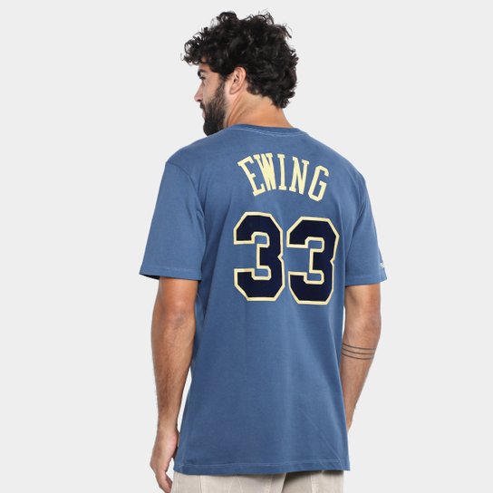 Camiseta New York Knicks Mitchell & Ness Ewing Masculina