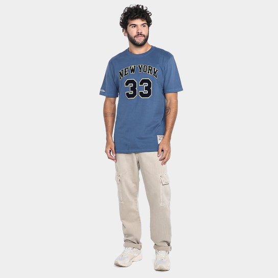 Camiseta New York Knicks Mitchell & Ness Ewing Masculina