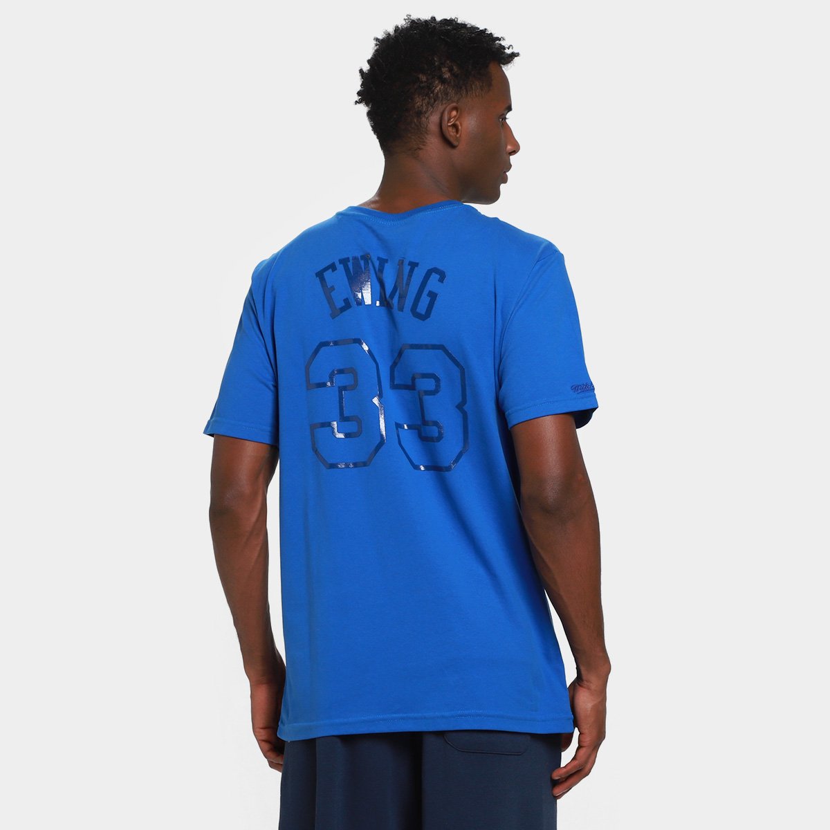 Camiseta New York Knicks Mitchell & Ness Monochrome Masculina