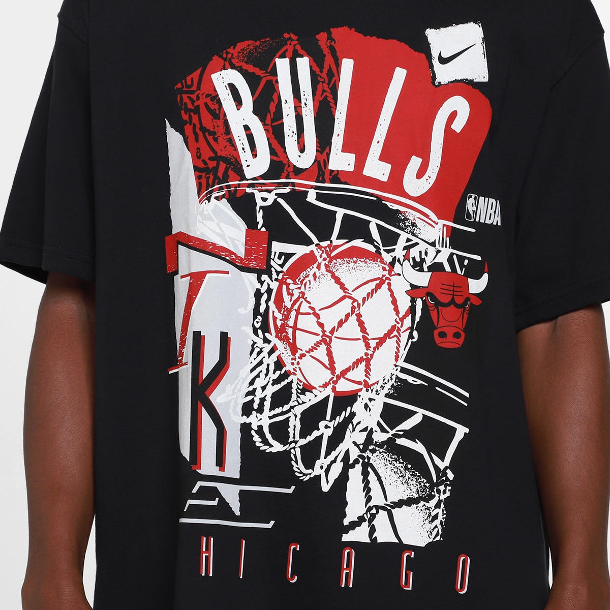 Camiseta Nike Chicago Bulls Masculina | Loja NBA