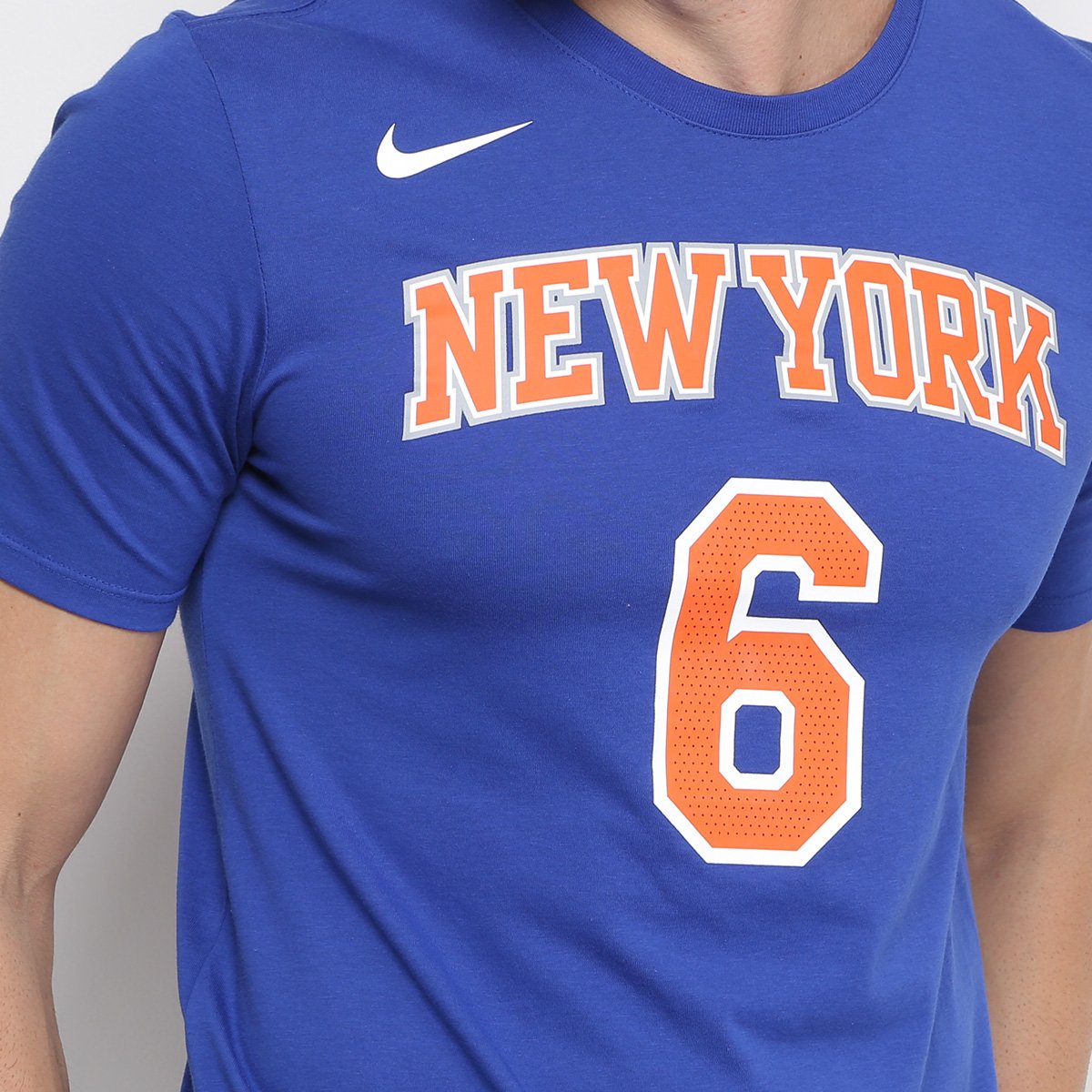 Camiseta Nike NBA New York Knicks Porziņģis Masculina ...