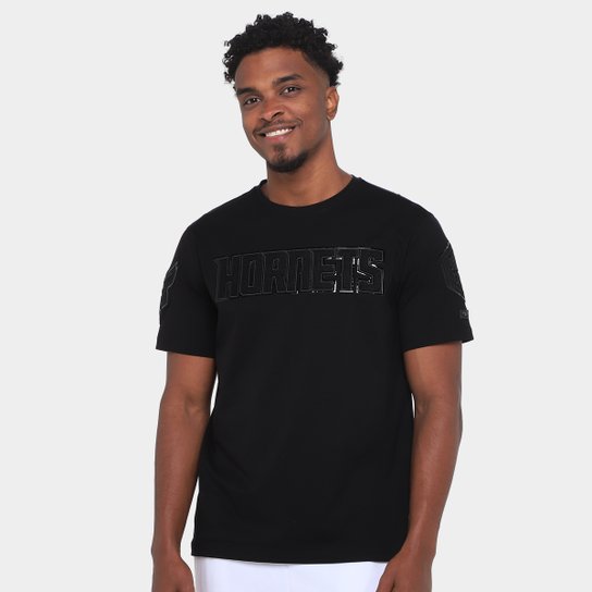 Camiseta Pro Standard Charlotte Hornets Triple Masculina