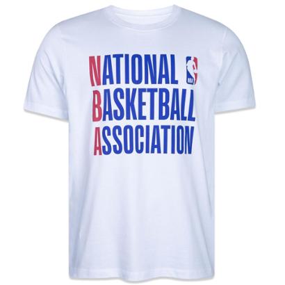 CAMISETA REGULAR NBA NBA BACK TO SCHOOL MANGA CURTA BRANCO NEW ERA - Branco