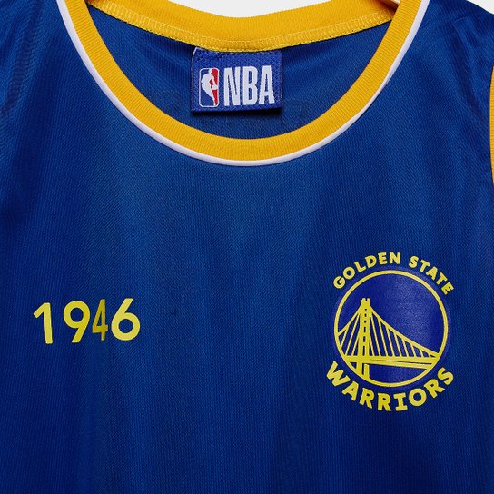 Conjunto Infantil NBA Golden State Warriors Braziline