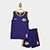 Conjunto Infantil NBA Los Angeles Lakers Braziline - Roxo