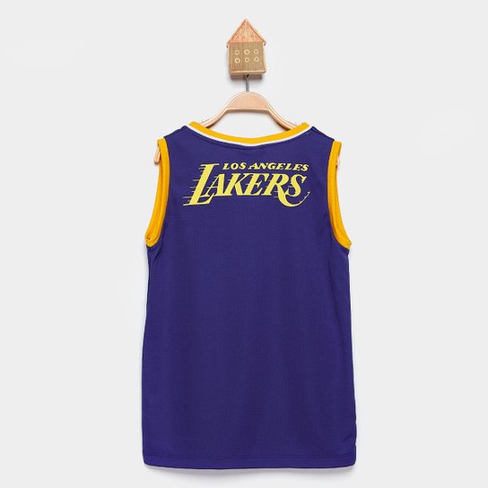 Conjunto Infantil NBA Los Angeles Lakers Braziline