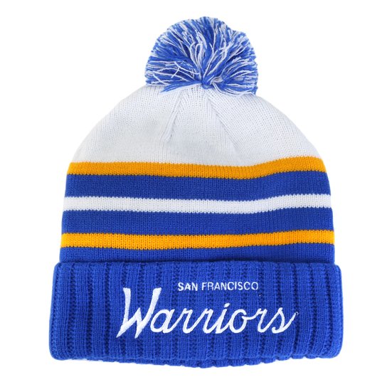 Gorro Mitchell & Ness NBA Golden State Warriors - Azul