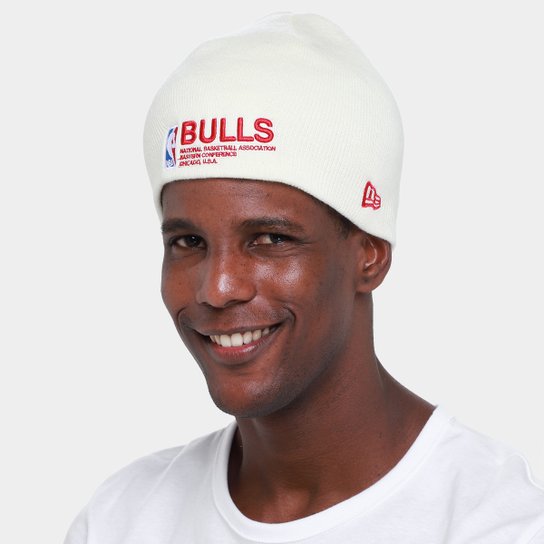 Gorro NBA Chicago Bulls Beanie Institutional Style New Era Masculino